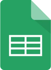 spreadsheets icon